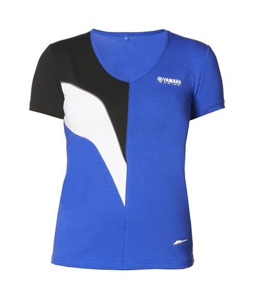 Yamaha paddock blue female tshirt | MotorCentrumWest Yamaha paddock blue female tshirt bestellen