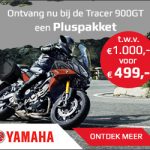 Bestel Pluspakket t.w.v. €1.000,- voor maar €499,- bij aanschaf Yamaha Tracer 900 GT | MotorCentrumWest