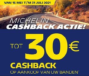 Michelin cashback actie | MotorCentrumWest