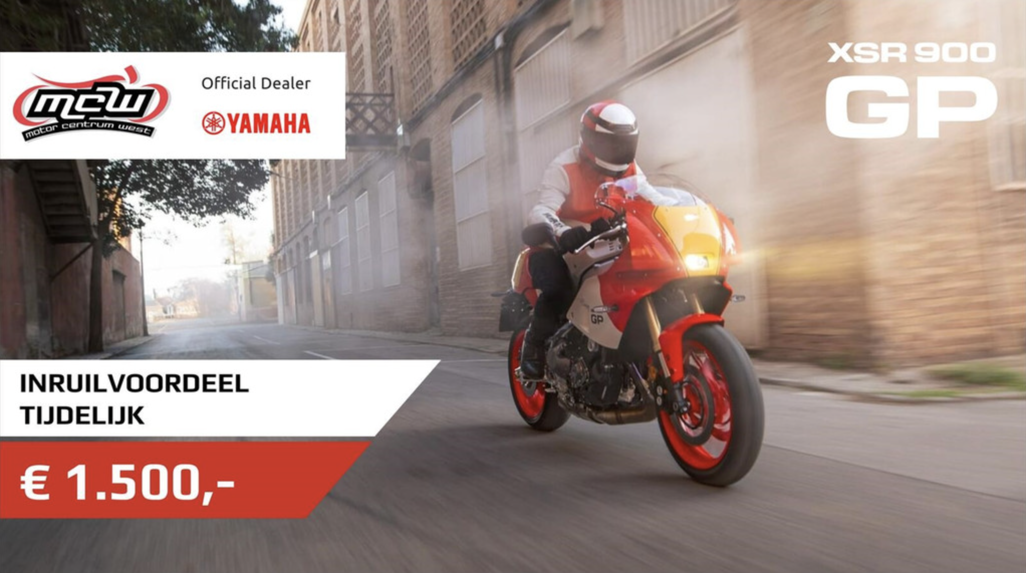 Inruilactie Yamaha XSR900 GT | MotorCentrumWest