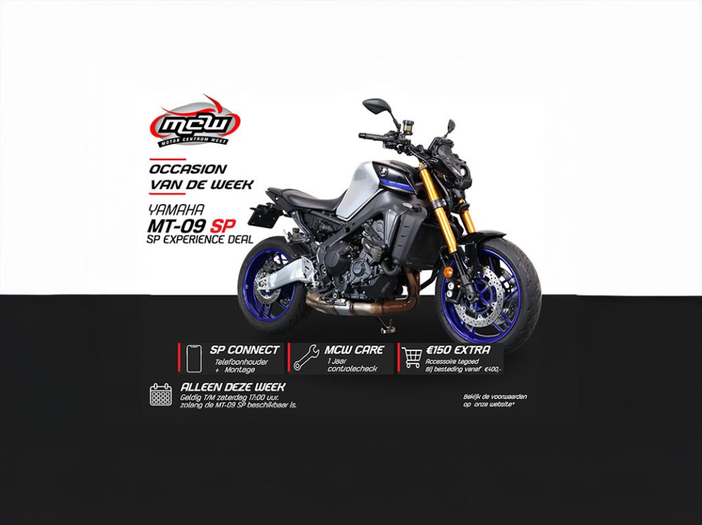 Occasion van de week: MT-09 SP homepage