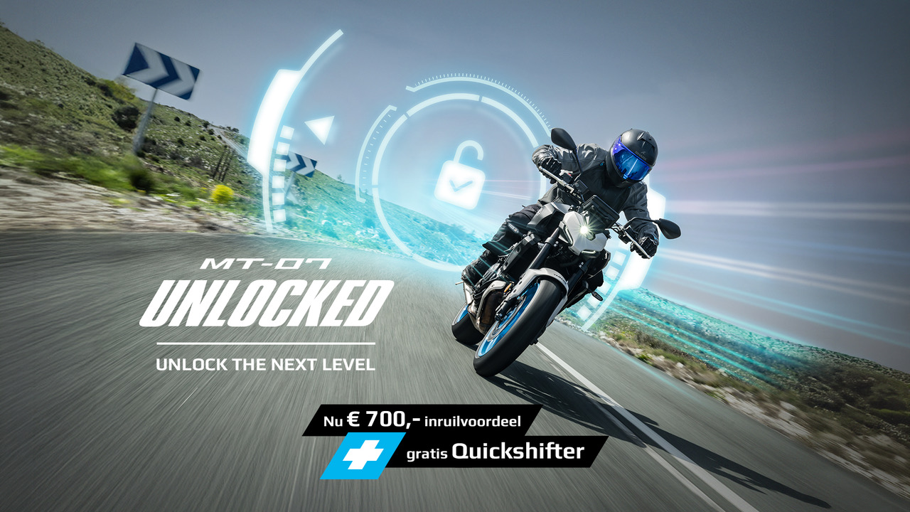 MT-07 Unlocked actie